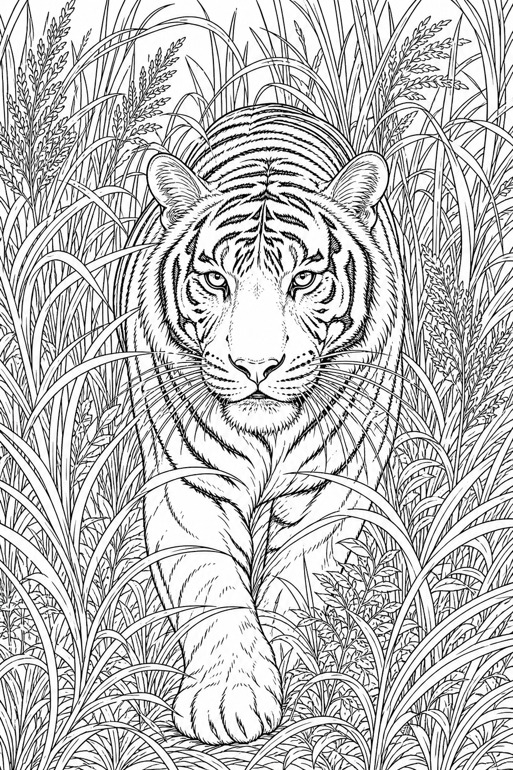 Free animal coloring page 5