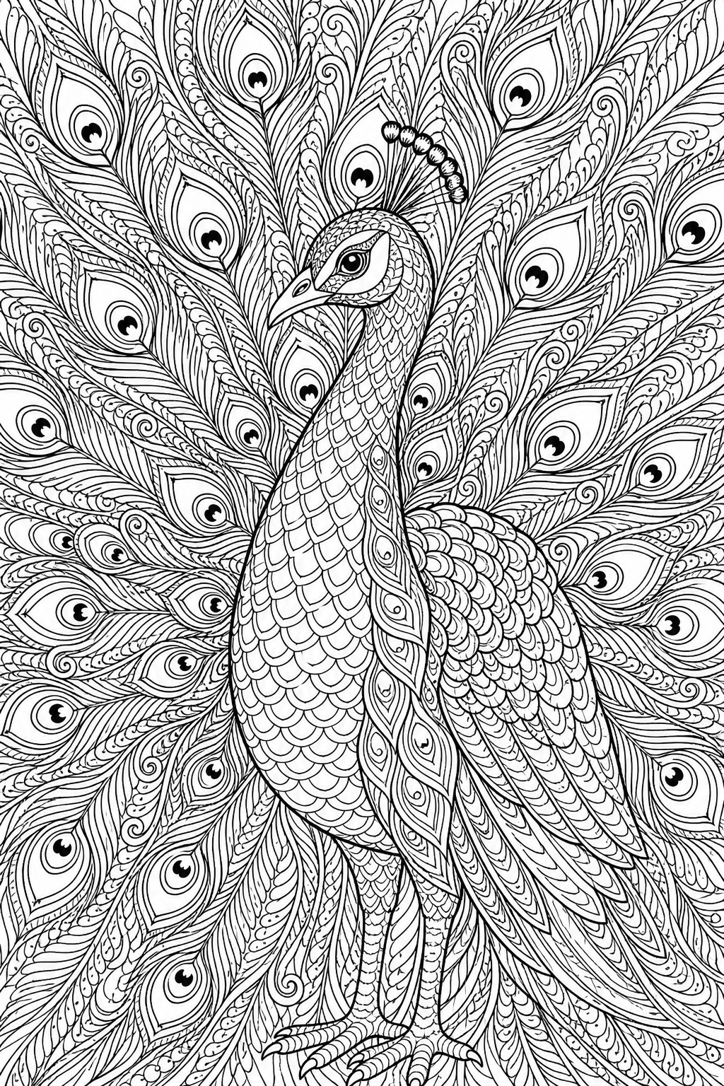 Free animal coloring page 6