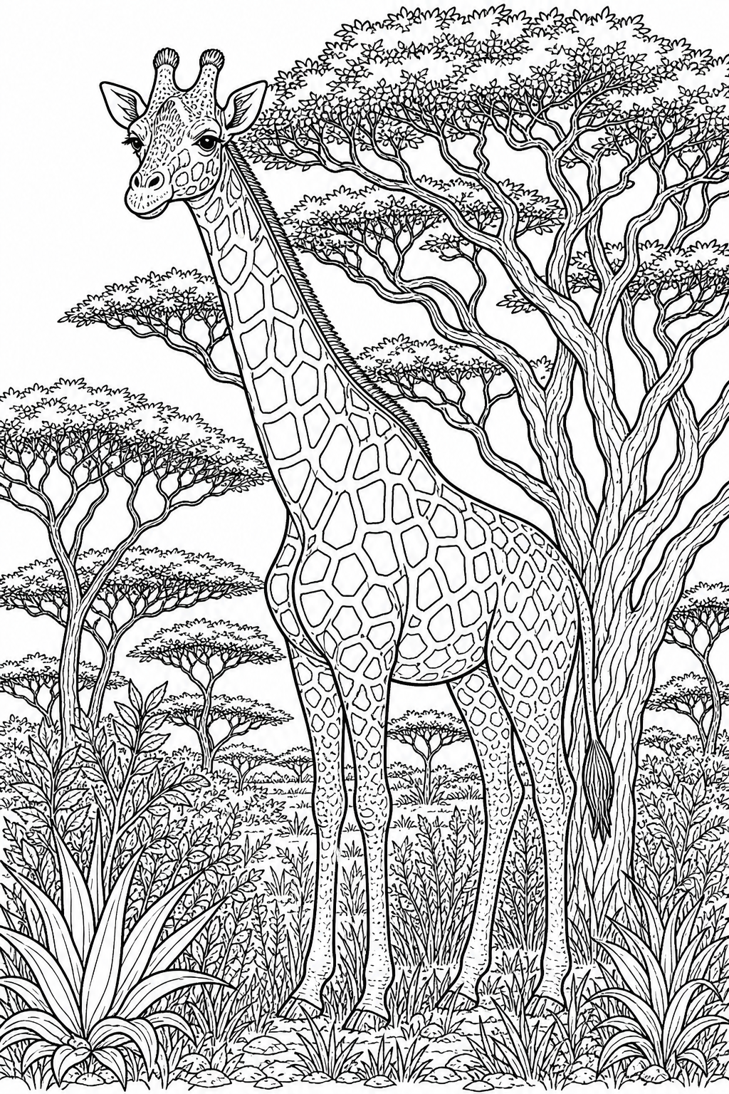 Free animal coloring page 12