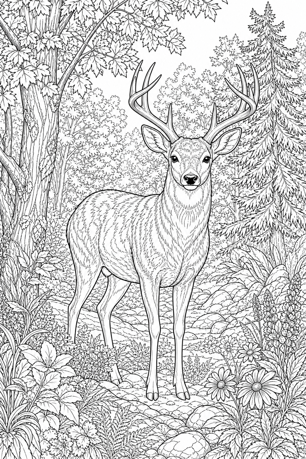 Free animal coloring page 15
