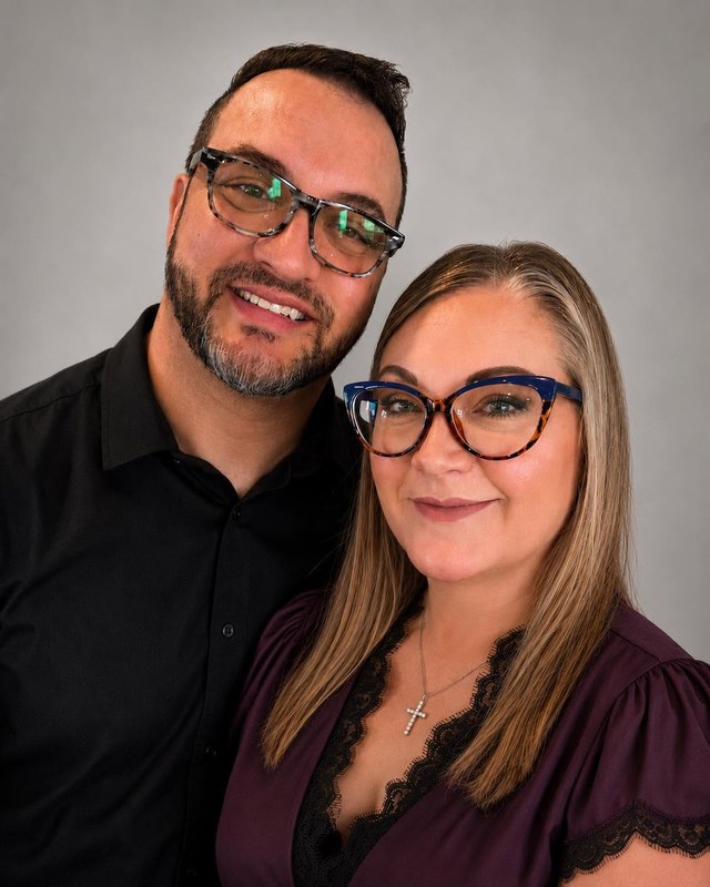 Joey Etheridge and his wife