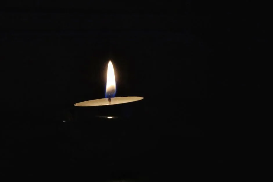 A single light in darkness — hope that holds even when despair feels overwhelming