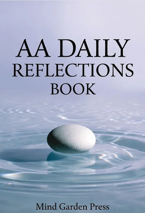 AA Daily Reflections Book book cover