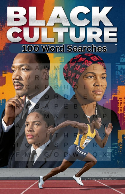 Black Culture Word Search Book