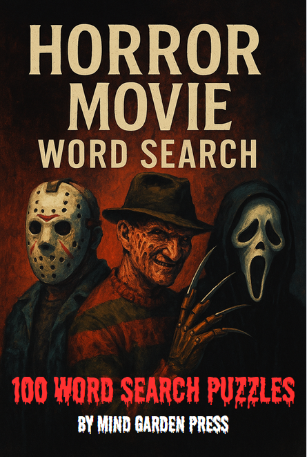 Horror Movie Word Search