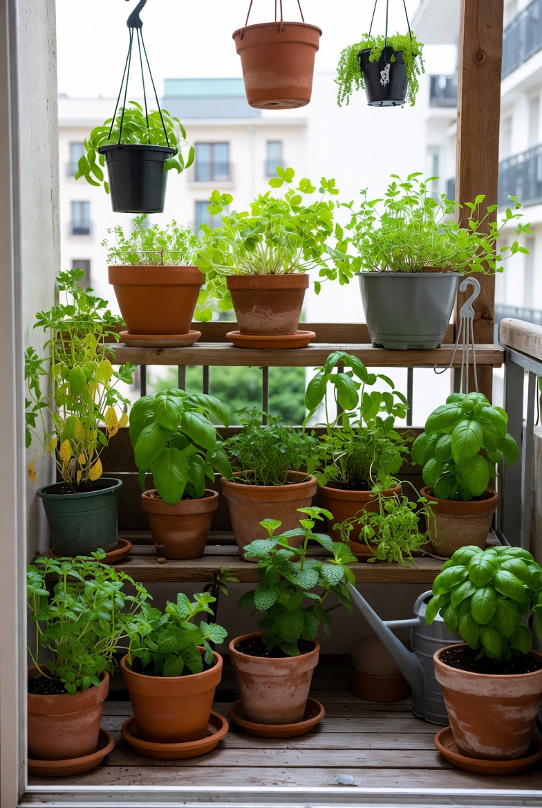 Balcony Herb Gardening for Beginners