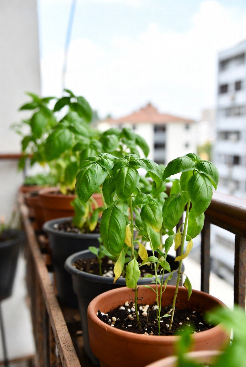 Grow Basil on a Balcony