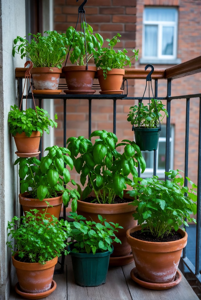 How to Grow Herbs on a Balcony