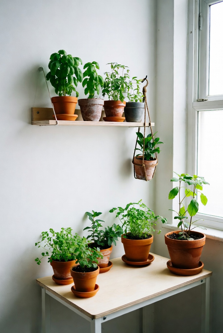 Small Space Gardening with Herbs